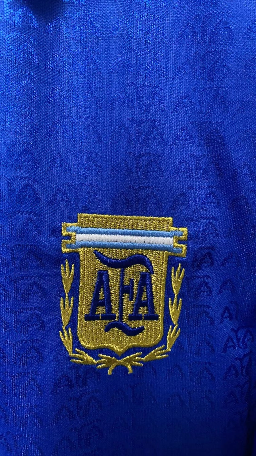 Maradona Argentina National Team 1994 Away Original Retro Jersey