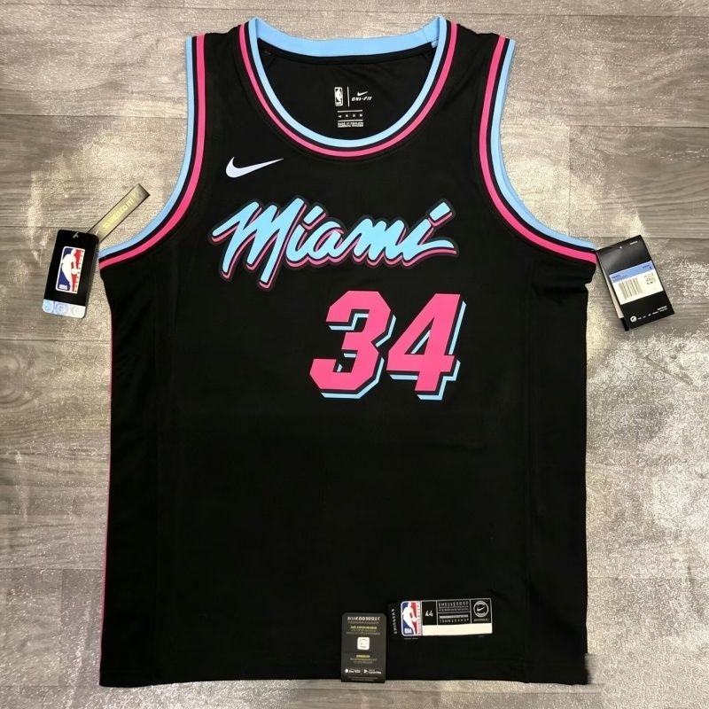 Giannis Antetokounmpo Miami Heat Vice Nights Jersey #34