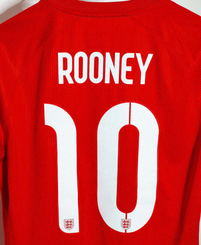Wayne Rooney England National Team 2014 Away Original Retro Jersey