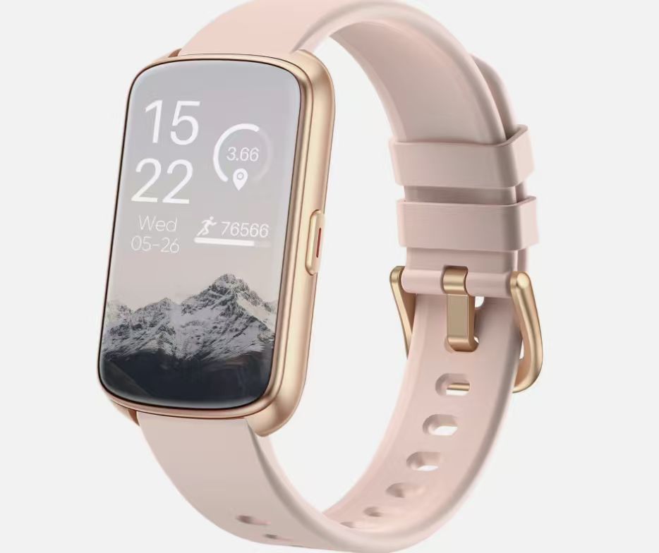 Portable Smart Fitness Watch - Heart Rate Monitor, Activity Tracking, Waterproof Design