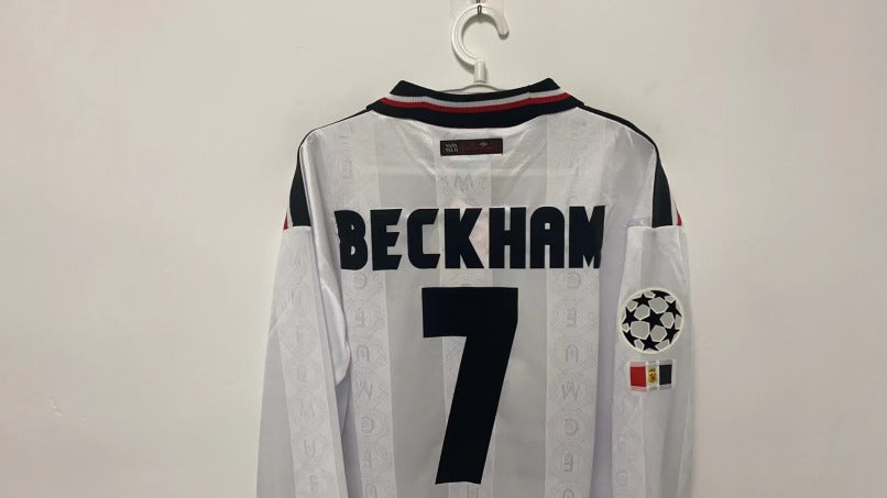 David Beckham Manchester United 98/99 Away Original Retro Jersey