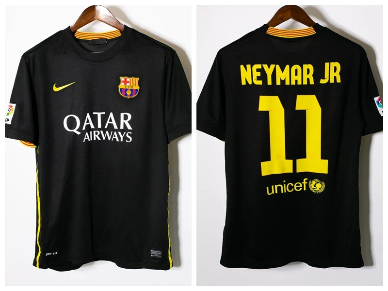 Neymar 2013-14 Barcelona Third Original Retro Jersey