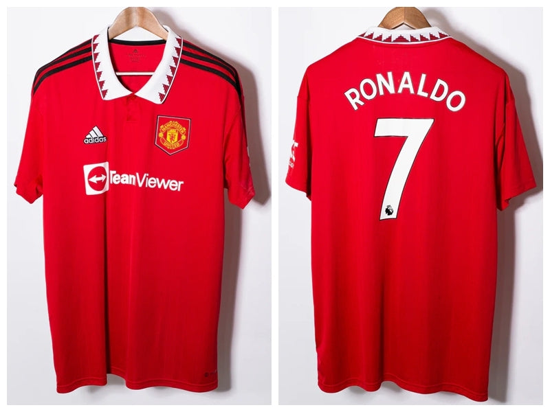 Cristiano Ronaldo CR7 Manchester United 22/23 Home Original Retro Jersey