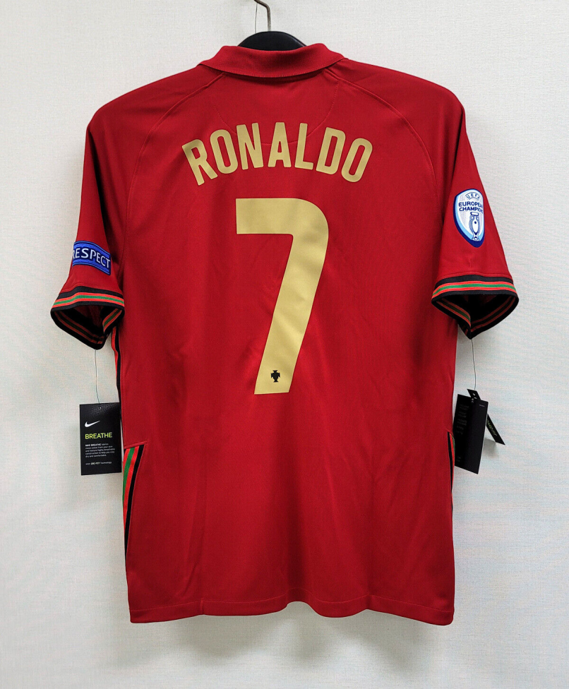 Cristiano Ronaldo CR7 Portugal National Team 2020 Home Original Retro Jersey