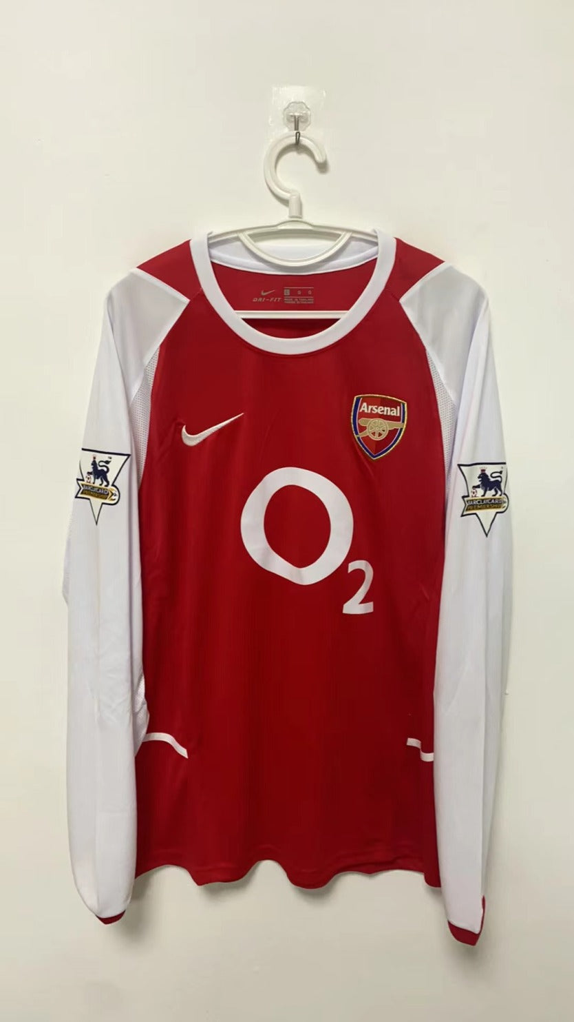 Thierry Henry Arsenal 2002/04 Home Original Retro Jersey