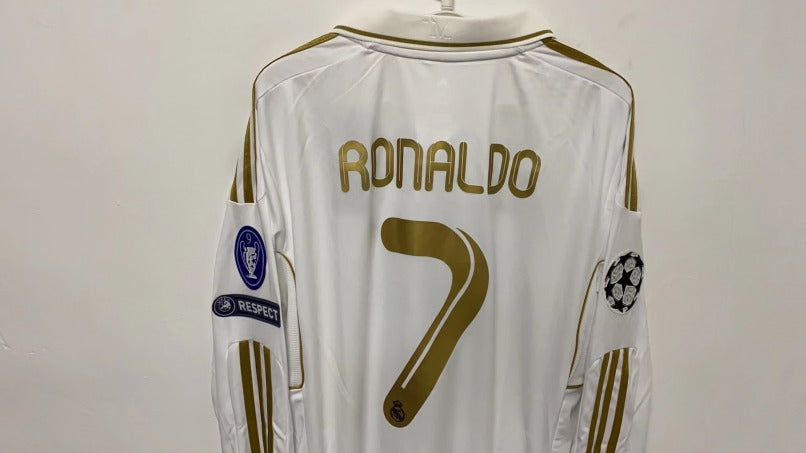 Cristiano Ronaldo CR7 Real Madrid 11/12 Home Original Retro Jersey