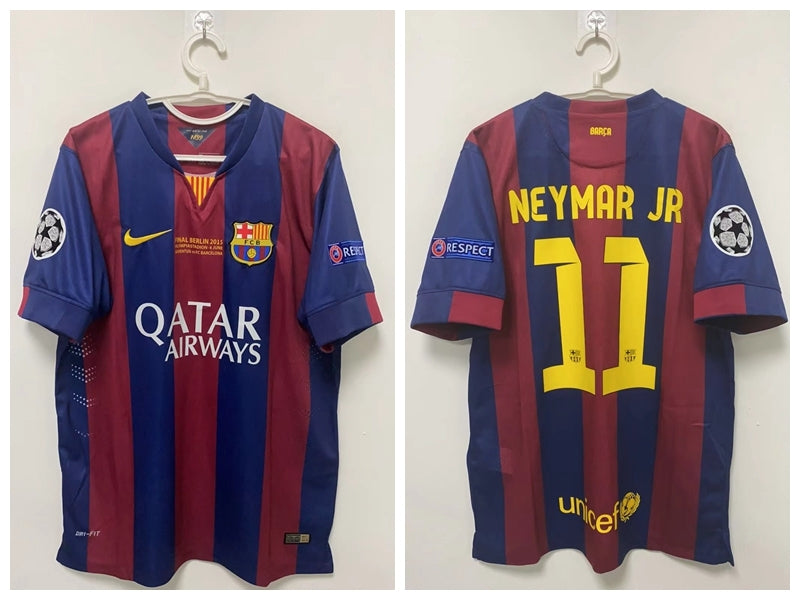 Neymar 2014-15 Barcelona Home Original Retro Jersey