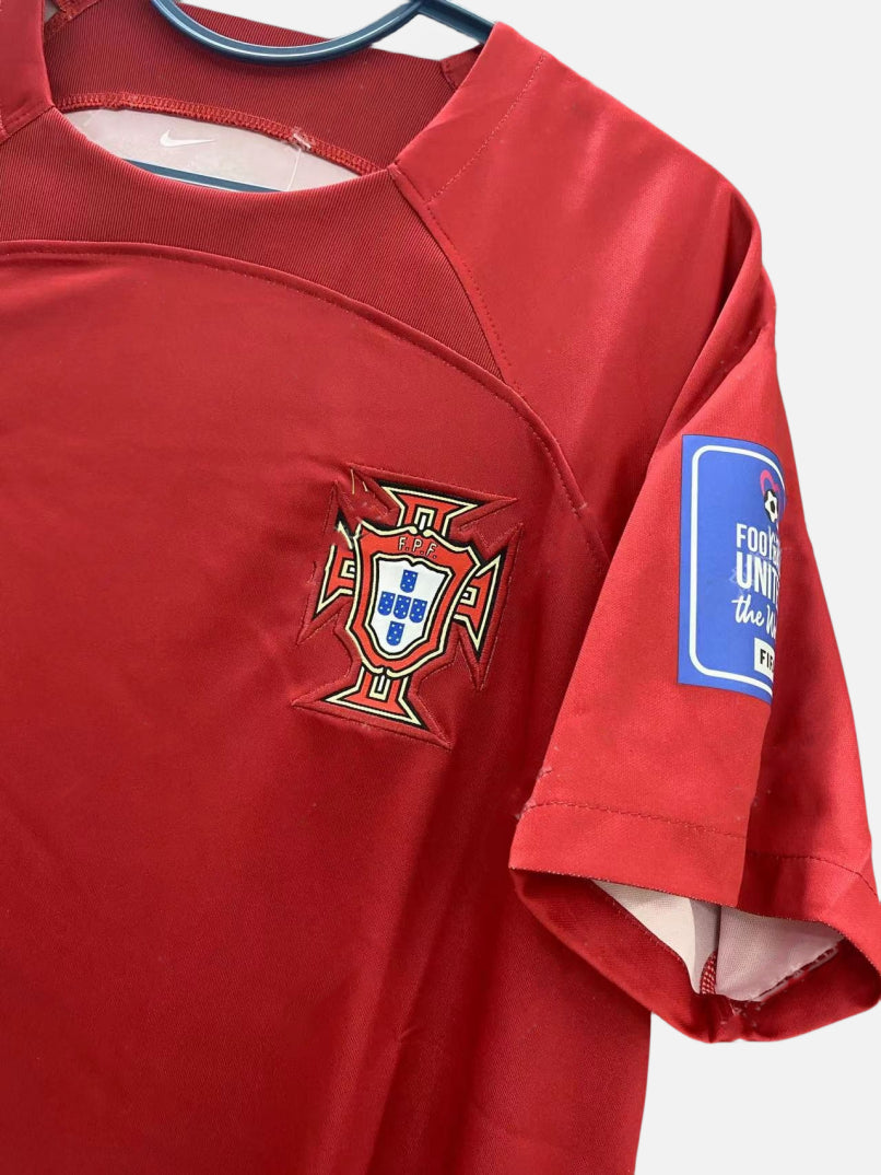 Nike Cristiano Ronaldo CR7 Portugal National Team 2022 World Cup Home Original Retro Jersey