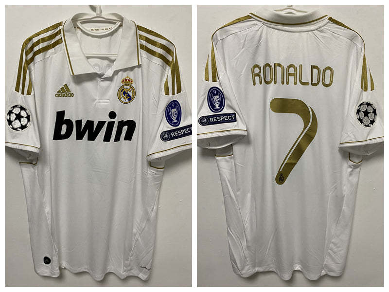 Cristiano Ronaldo CR7 Real Madrid 11/12 Home Original Retro Jersey