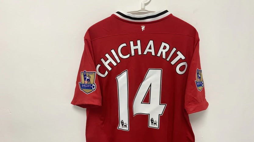 Javier Hernandez2010-11 Manchester United Home Retro Short Sleeve Jersey
