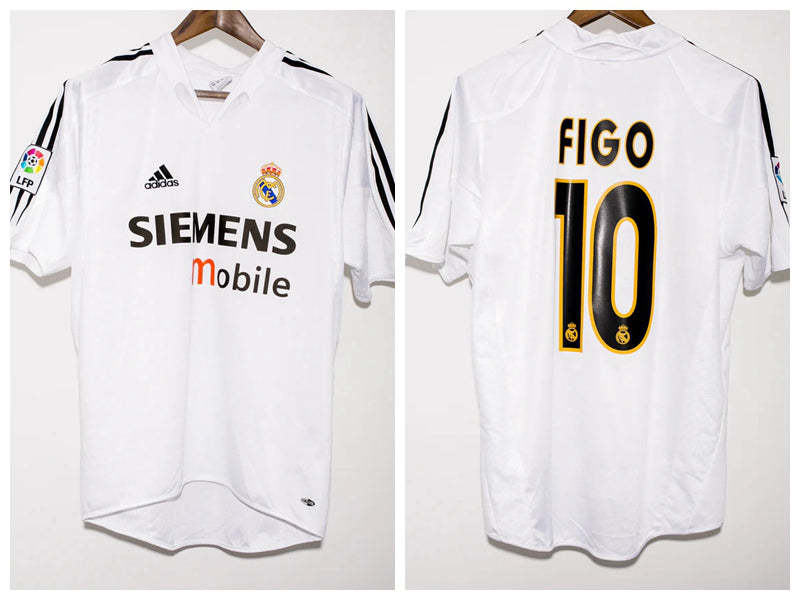 Luis Figo Real Madrid 04/05 Home Original Retro Jersey