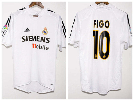 Luis Figo Real Madrid 04/05 Home Original Retro Jersey