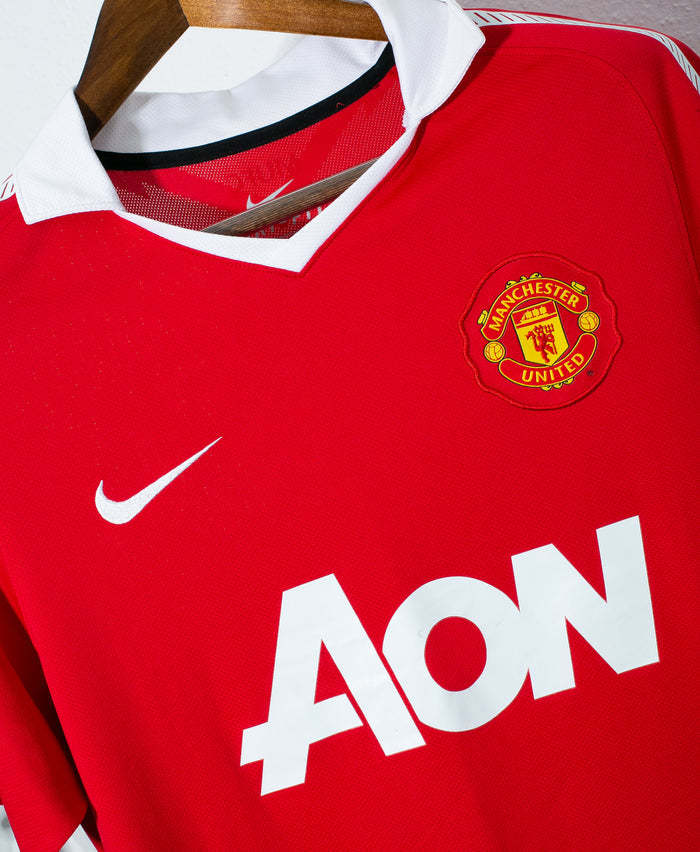 Wayne Rooney Manchester United 10/11 Home Original Retro Jersey