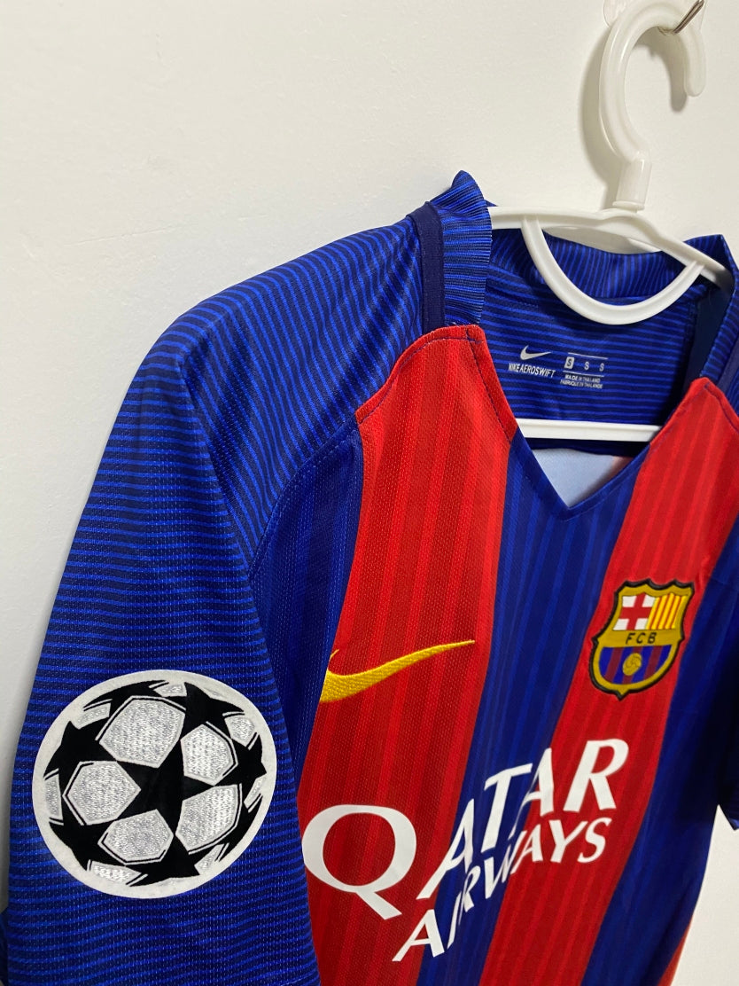 Messi Barcelona 2016/17 Home Original Retro Jersey