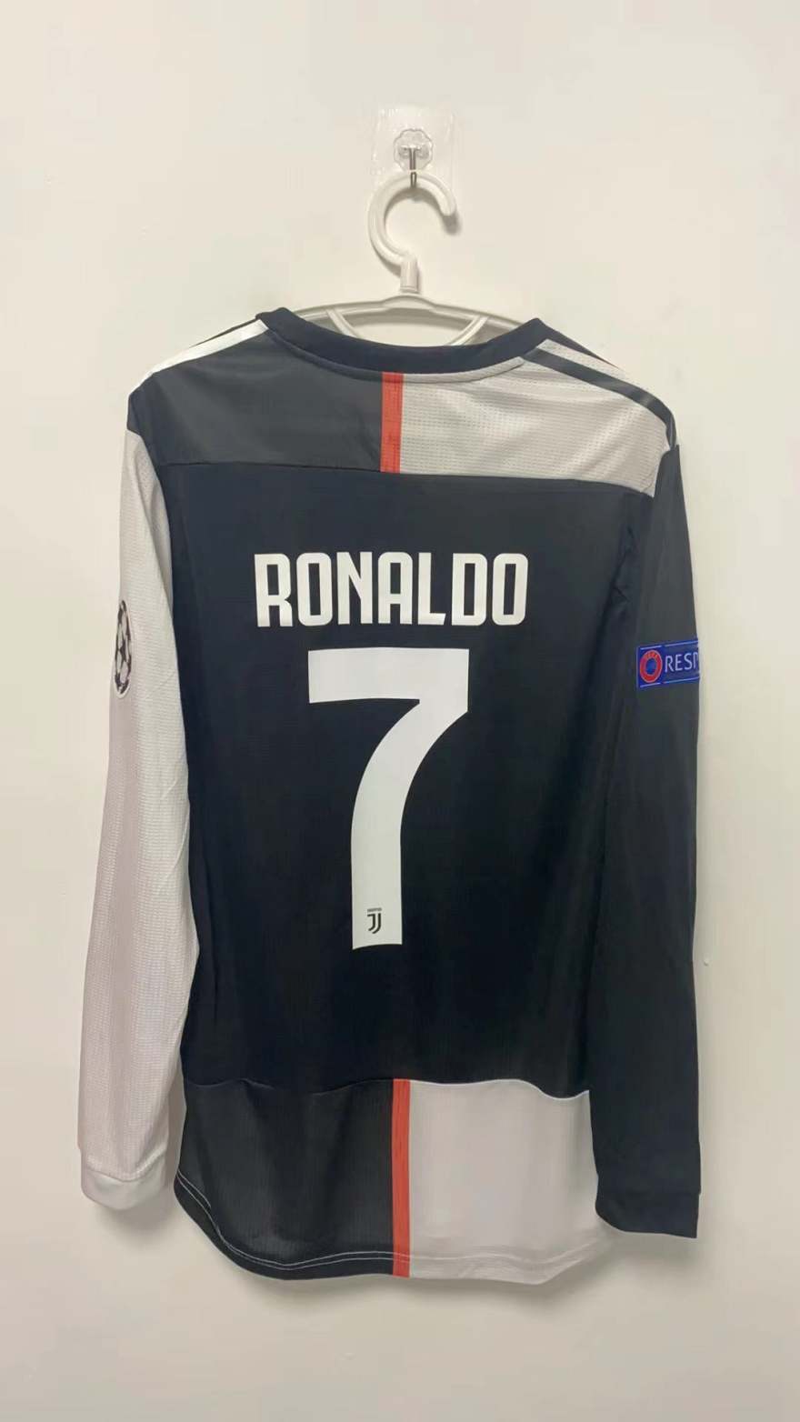 Cristiano Ronaldo CR7 Juventus 19/20 Home Original Retro Jersey