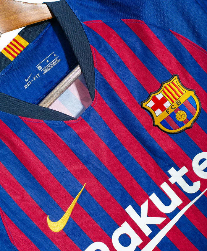 Luis Suarez Barcelona 18/19 Home Original Retro Jersey