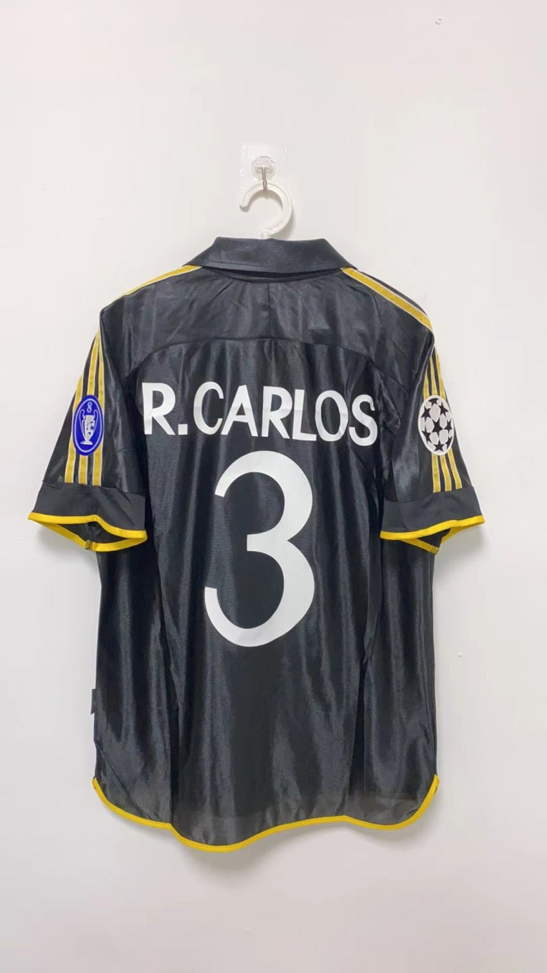 R.Carlos Real Madrid 98/00 Away Original Retro Jersey
