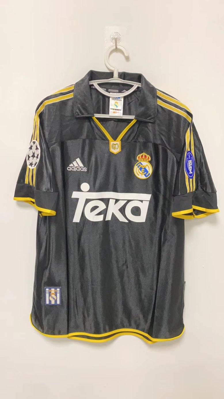 R.Carlos Real Madrid 98/00 Away Original Retro Jersey