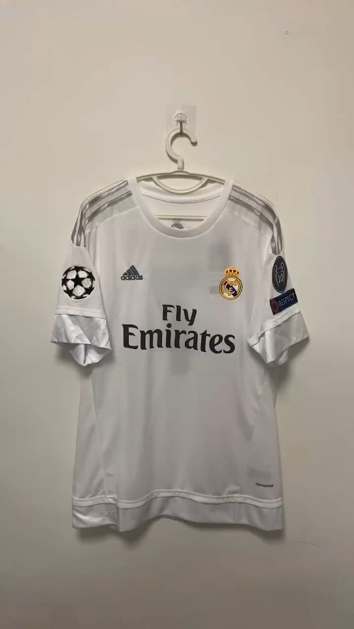 Cristiano Ronaldo CR7 Real Madrid15/16 Home Original Retro Jersey