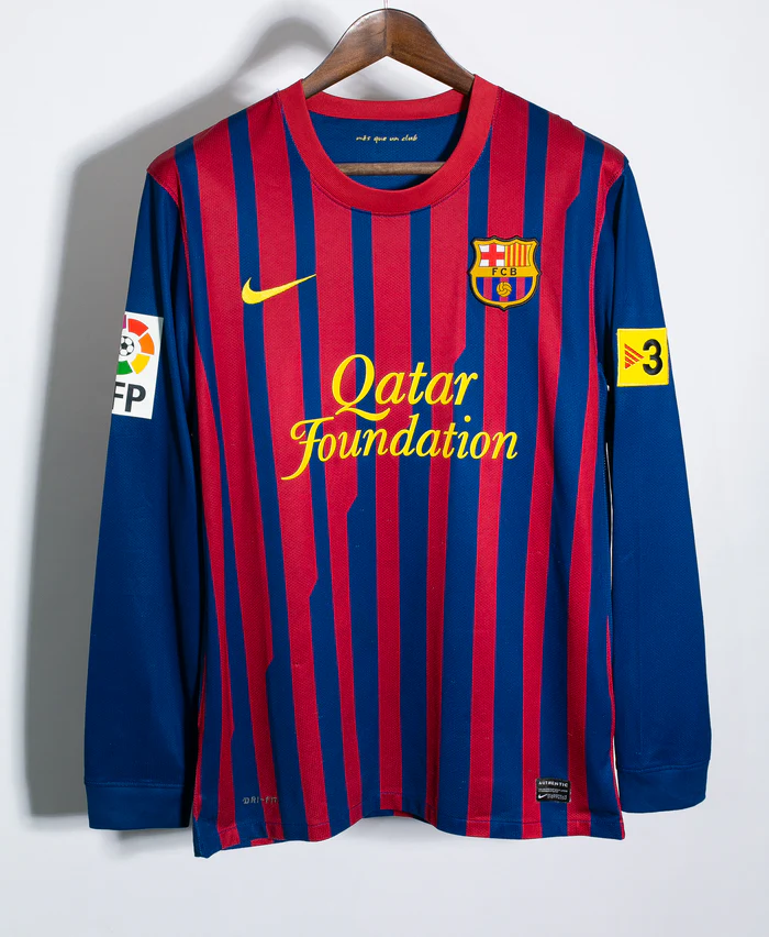 Messi Barcelona 2011/12 Home Original Retro Jersey