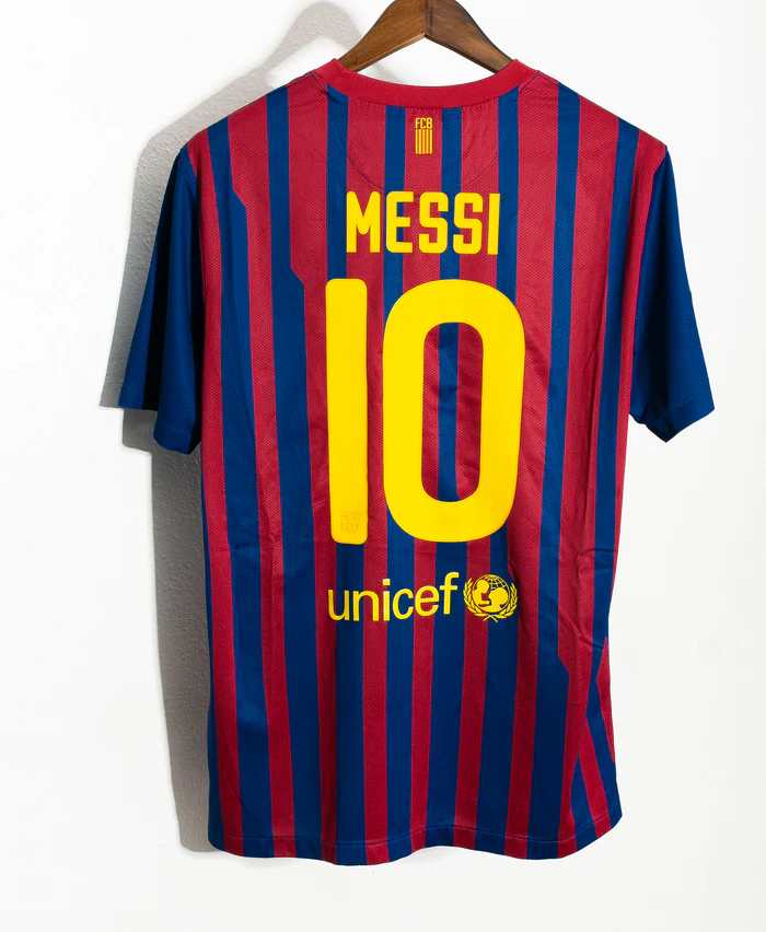 Messi Barcelona 2011/12 Home Original Retro Jersey