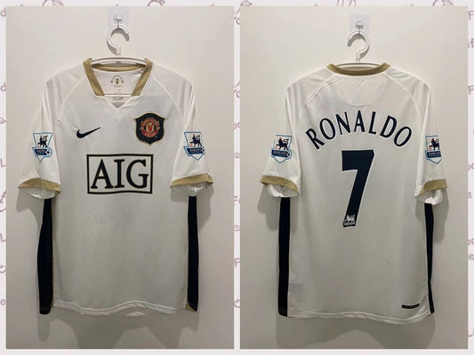 Cristiano Ronaldo CR7 Manchester United 06/07 Away Original Retro Jersey