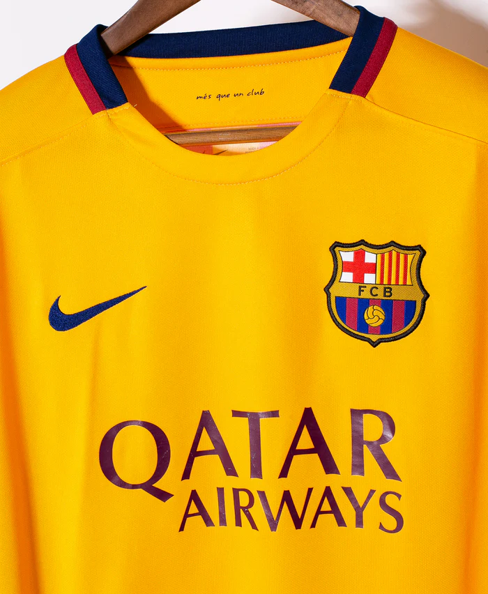 Neymar 2015-16 Barcelona Away Original Retro Jersey
