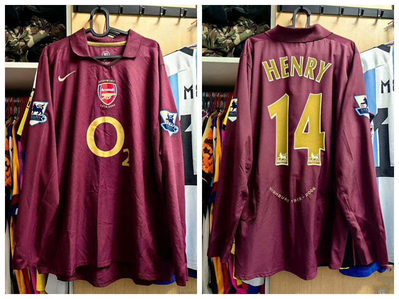 Thierry Henry Arsenal05/06 Home Original Retro Jersey