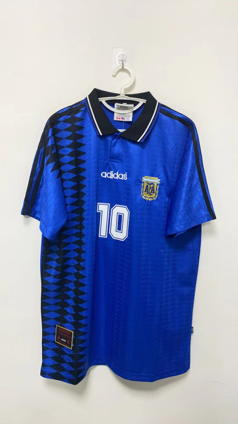 Maradona Argentina National Team 1994 Away Original Retro Jersey