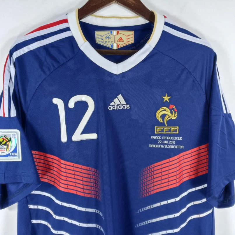 Thierry Henry France National Team 2010 Home Original Retro Jersey