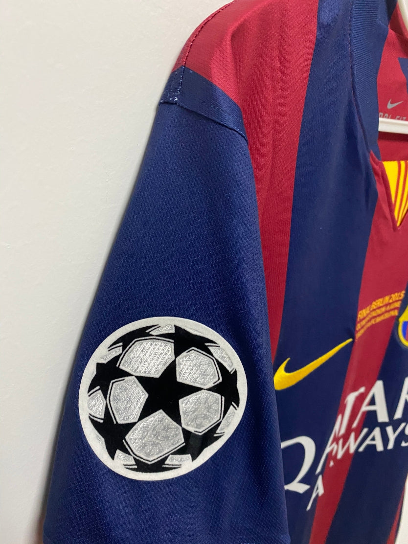 Messi Barcelona 2014/15 Home Original Retro Jersey