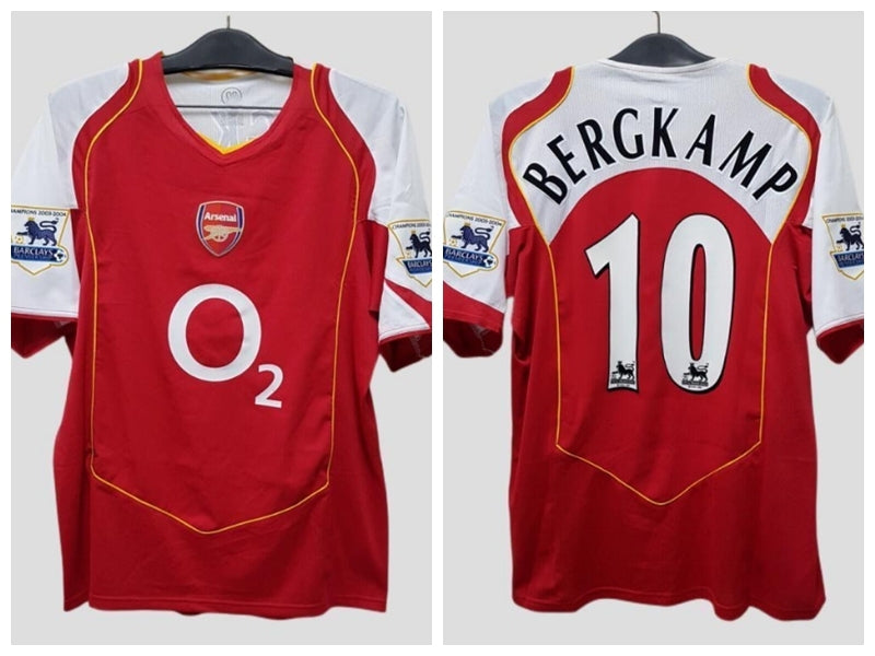 Dennis Bergkamp 2004-05 Arsenal Original Retro Jersey