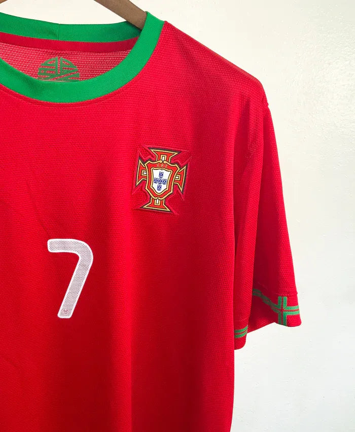 Cristiano Ronaldo CR7 Portugal National Team 2012 Home Original Retro Jersey