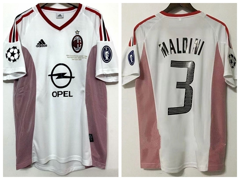 Maldini AC Milan 02/03 Away Original Retro Jersey