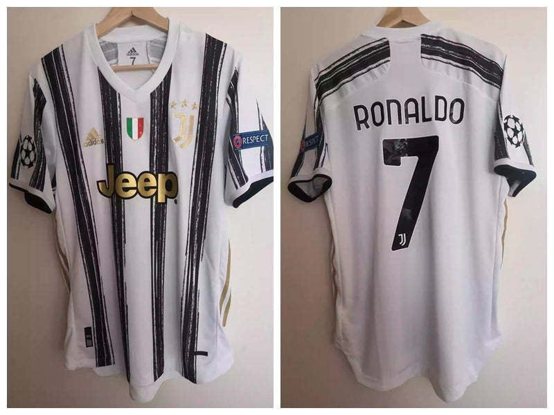 Cristiano Ronaldo CR7 Juventus 20/21 Home Original Retro Jersey