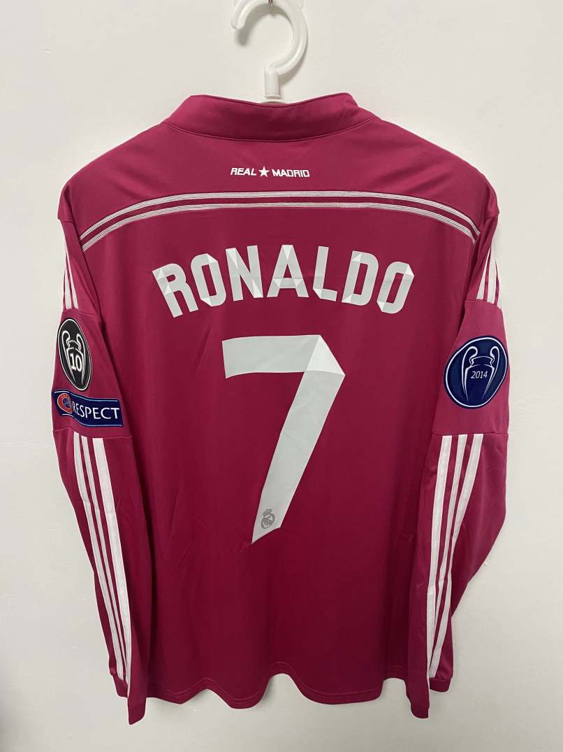 Cristiano Ronaldo CR7 Real Madrid 14/15 Away Original Retro Jersey