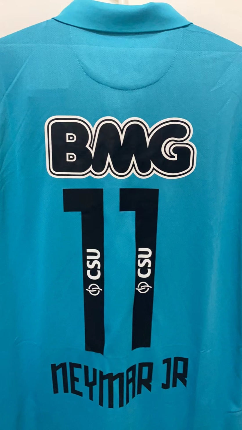 Neymar 2012-13 Camisa Santos Away Original Retro Jersey