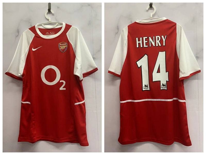 Thierry Henry Arsenal 2002/04 Home Original Retro Jersey