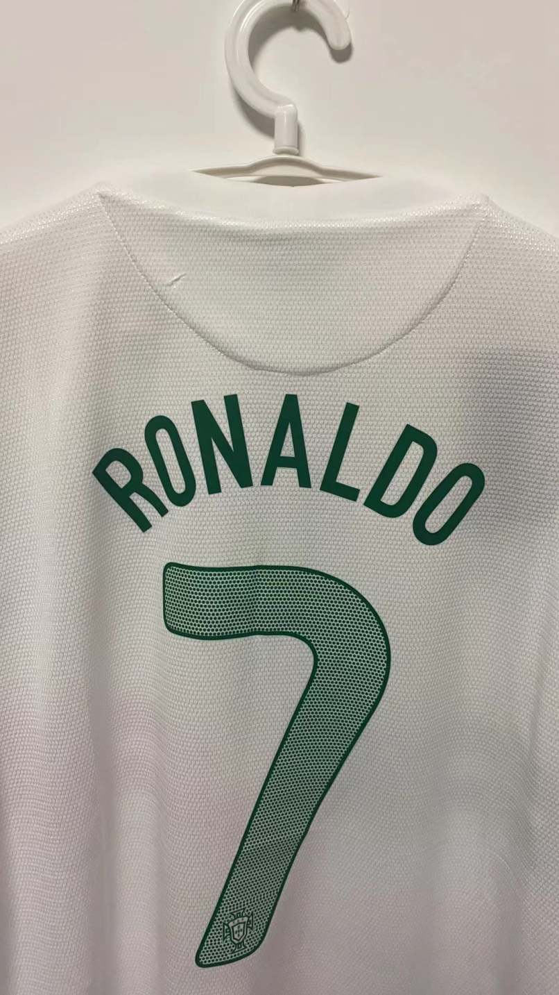 Cristiano Ronaldo CR7 Portugal National Team 2012 Away Original Retro Jersey