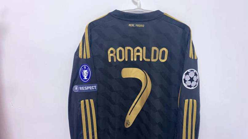 Cristiano Ronaldo CR7 Real Madrid 11/12 Away Original Retro Jersey