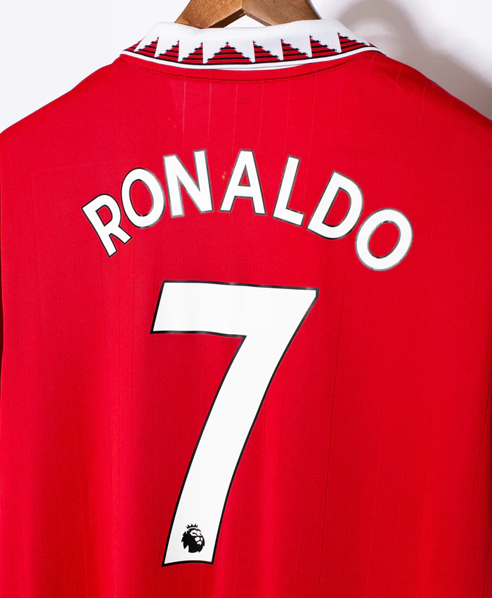 Cristiano Ronaldo CR7 Manchester United 22/23 Home Original Retro Jersey