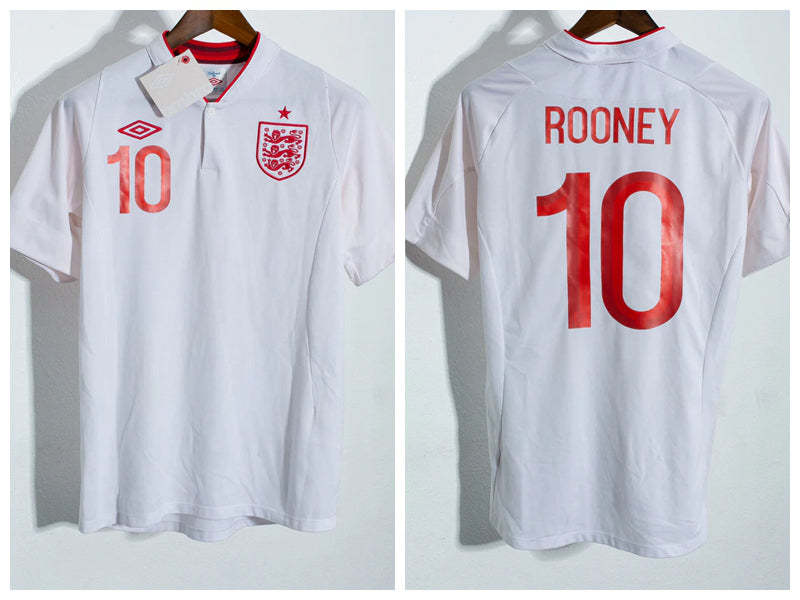 Wayne Rooney England National Team 2012 Home Original Retro Jersey