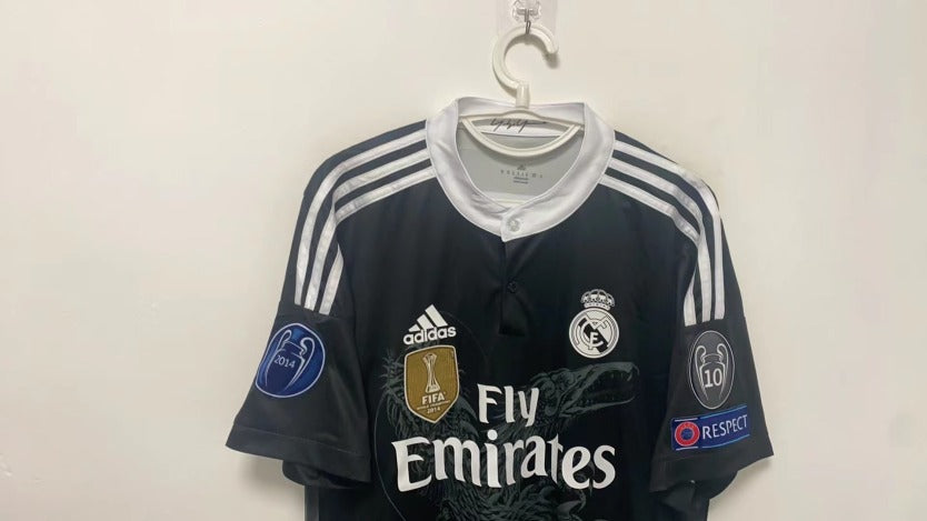 Cristiano Ronaldo CR7 Real Madrid 14/15 Third Original Retro Short sleeve Jersey