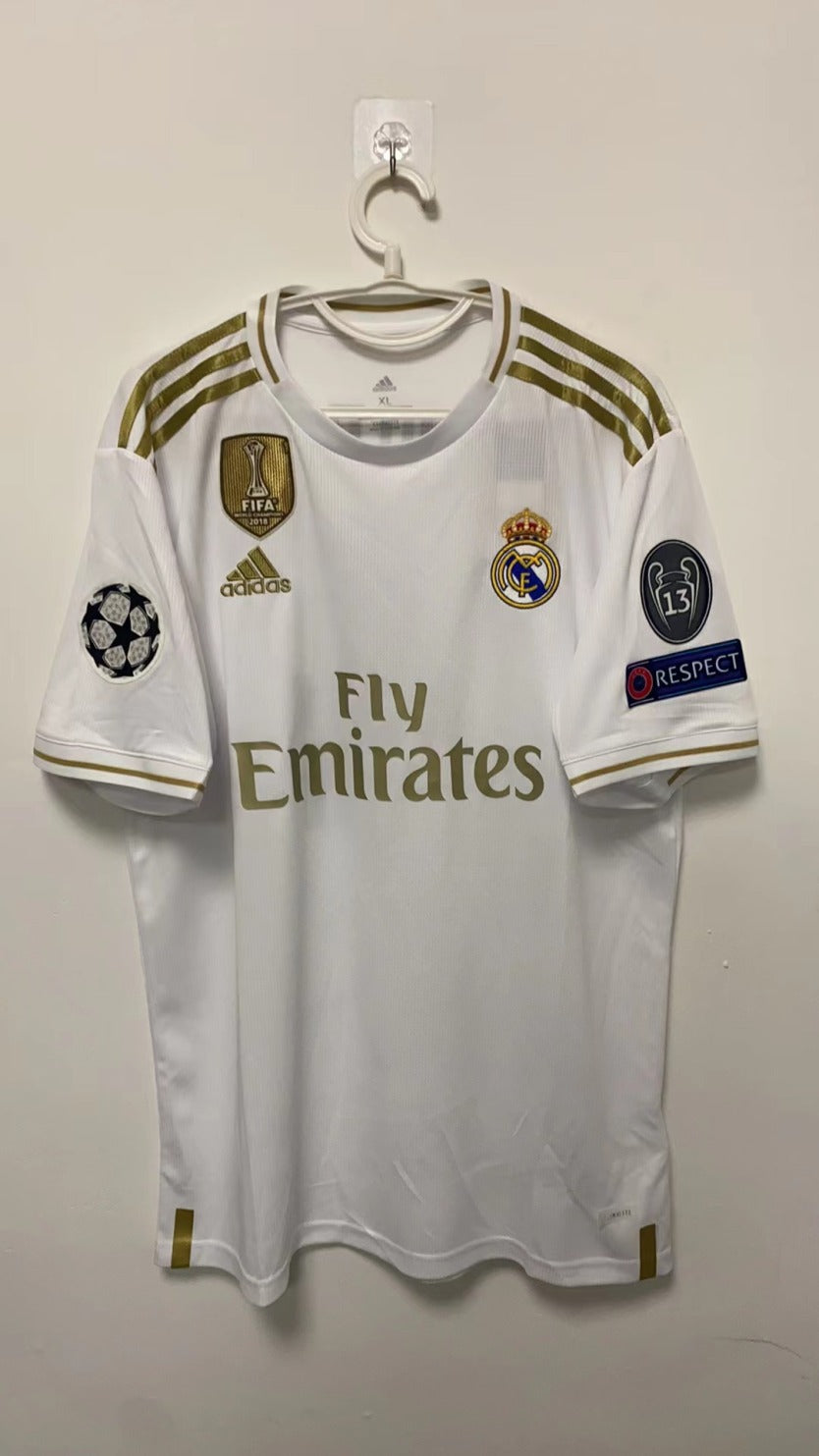 Sergio Ramos Real Madrid 19/20 Home Original Retro Jersey