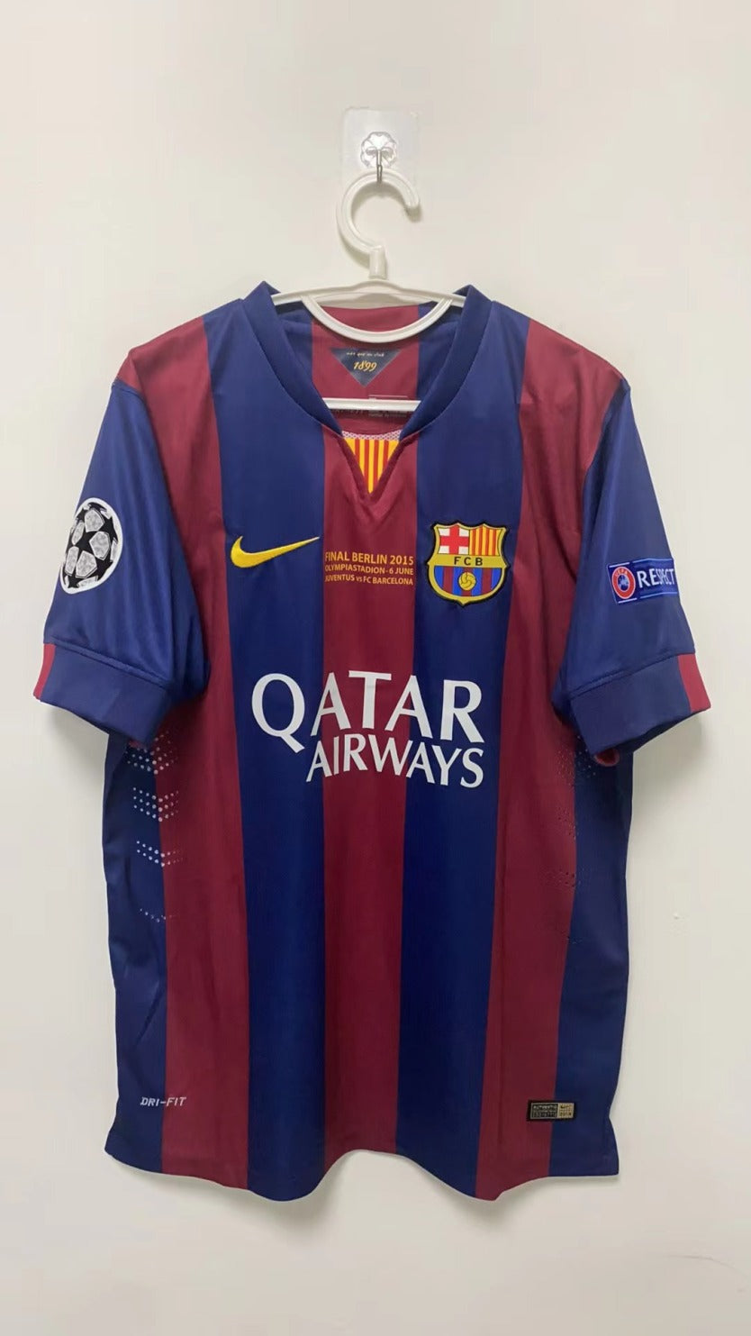 Neymar 2014-15 Barcelona Home Original Retro Jersey