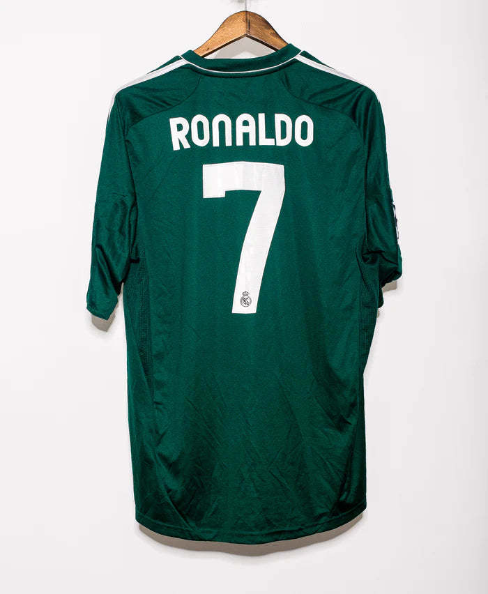 Cristiano Ronaldo CR7 Real Madrid 12/13 Fourth Original Retro Jersey