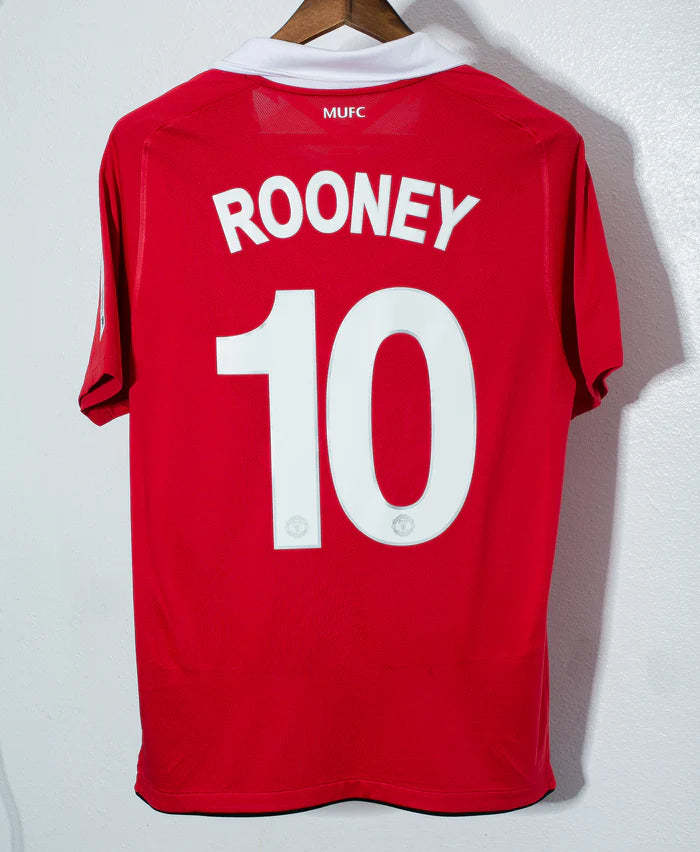 Wayne Rooney Manchester United 10/11 Home Original Retro Jersey