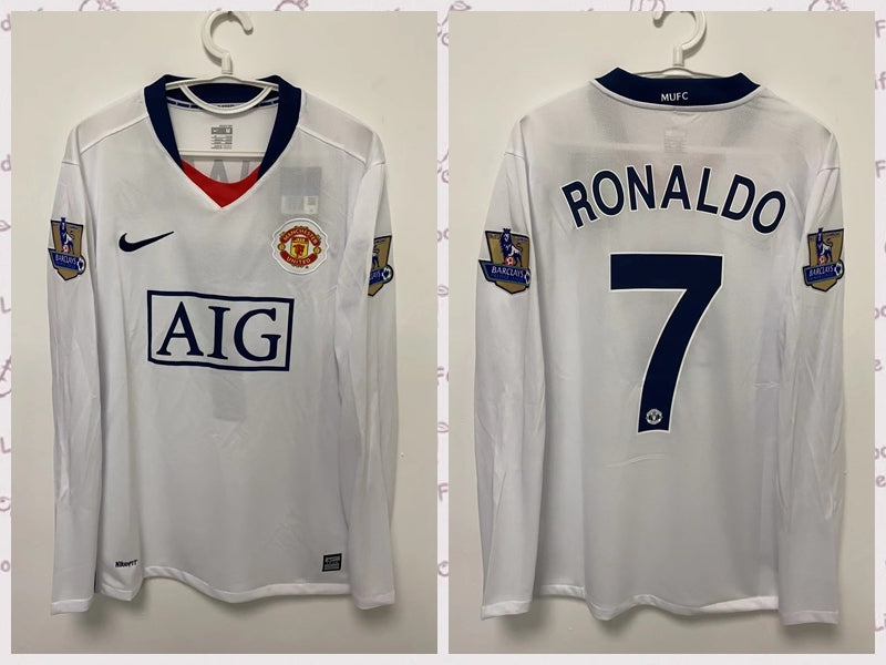 Cristiano Ronaldo CR7 Manchester United 08/09 Home Original Retro Jersey