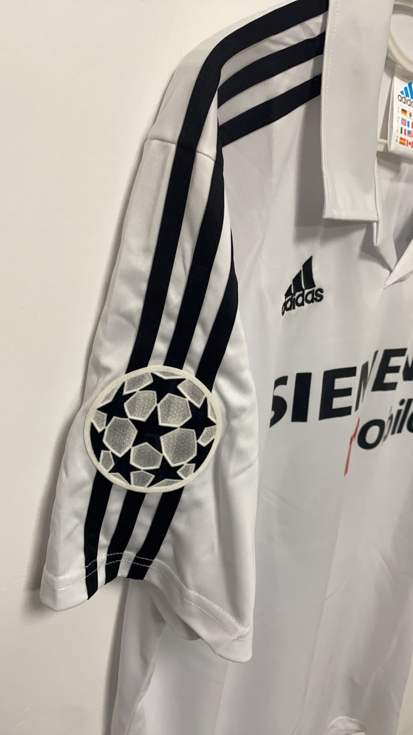 Zidane Real Madrid 02/03 Home Original Retro short sleeve Jersey