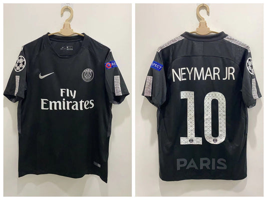 Neymar 2017-18 Paris Saint-Germain PSG Fourth Original Retro Jersey